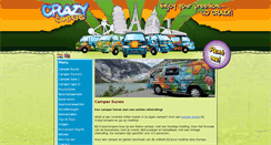 Desktop Screenshot of crazycampers.nl